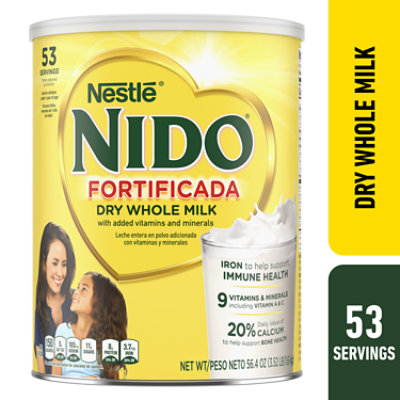 Nido Fortificada Milk Whole Dry Can - 56.3 Oz - Image 1