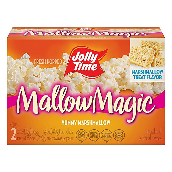 Jolly Time Microwave Popcorn Mallow Magic - 8.8 Oz