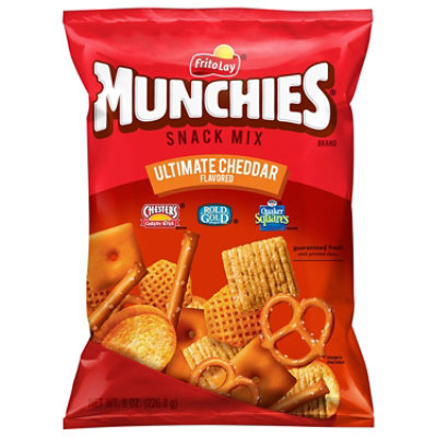 MUNCHIES Snack Mix Ultimate Cheddar Flavored - 8 Oz - starmarket
