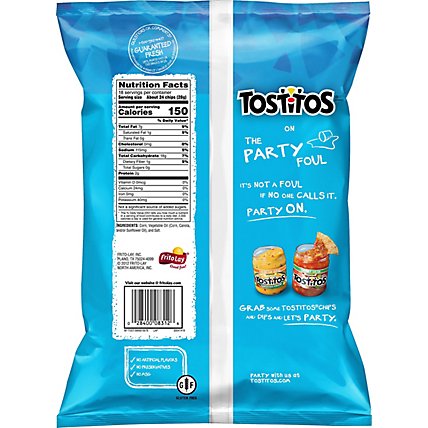 TOSTITOS Tortilla Chips Bite Size Party Size - 18 Oz - Image 6