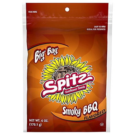 Spitz Sunflower Seeds Smoky BBQ Flavored Big Bang - 5.35 Oz