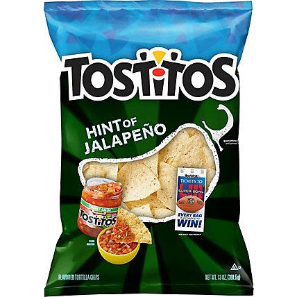 TOSTITOS Tortilla Chips Hint Of Jalapeno - 13 Oz - Image 2