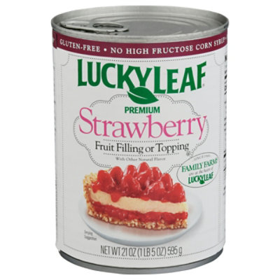 Lucky Leaf Fruit Filling & Topping Premium Strawberry - 21 Oz - Image 3