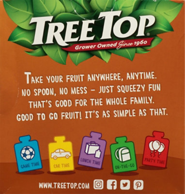 Tree Top Apple Sauce Cinnamon Pouches - 4-3.2 Oz - Image 6