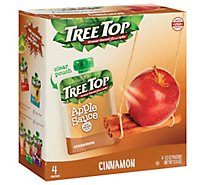 Tree Top Apple Sauce Cinnamon Pouches - 4-3.2 Oz