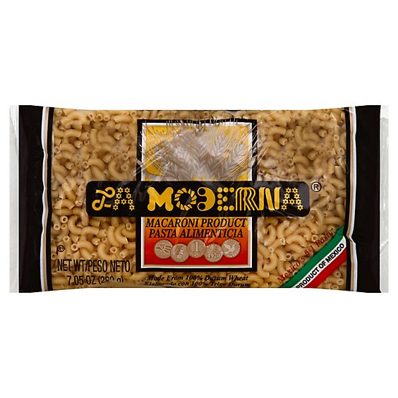 La Moderna Pasta Macaroni Bag - 7.05 Oz