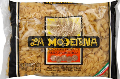 La Moderna Pasta Shells Bag - 16 Oz - Image 2