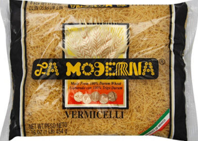 La Moderna Pasta Vermicelli Bag - 16 Oz - Image 2