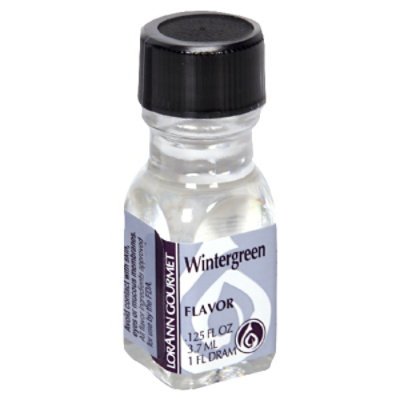 LorAnn Oils Candy Flavoring Oil Wintergreen - 0.125 Fl. Oz.