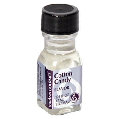 LorAnn Oils Candy Flavoring Oil Cotton Candy - 0.125 Fl. Oz.