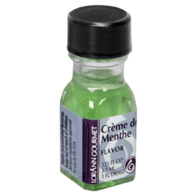 LorAnn Oils Candy Flavoring Oil Creme De Menthe - 0.125 Fl. Oz.