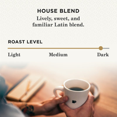 Peet's Coffee House Blend Dark Roast Coffee - 10.5 Oz - Image 3