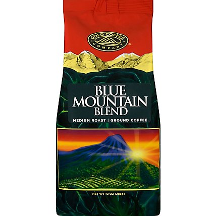 Blue Mountain Gold Coffee Ground Gourmet Blend Blue Mountain - 10 Oz - Image 2