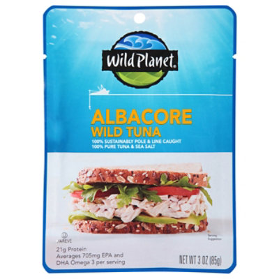 Wild Planet Tuna Albacore Wild - 3 Oz - Image 3