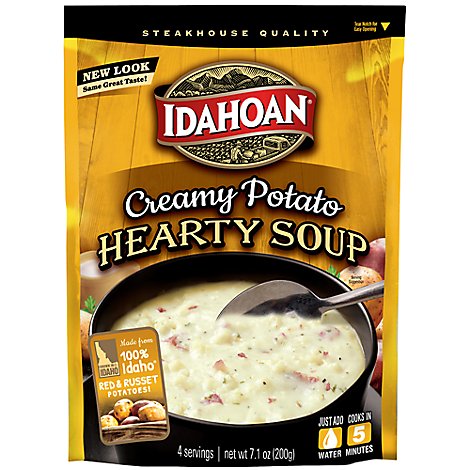 Idahoan Hearty Soup Creamy Potato - 7.1 Oz