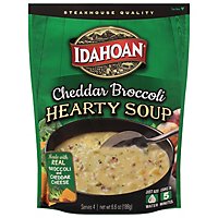 Idahoan Steakhouse Soup Potato Cheddar Broccoli - 6.6 Oz - Image 1