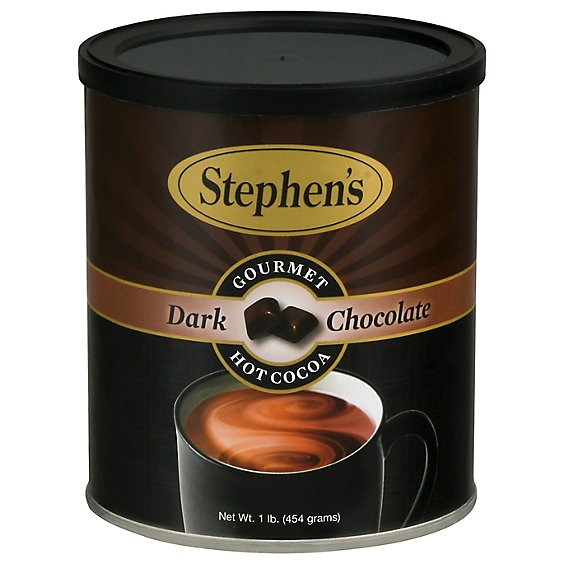 Stephens Gourmet Cocoa Hot Dark Chocolate - 16 Oz