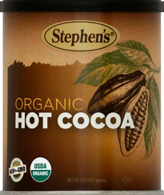 Stephens Gourmet Cocoa Hot Organic - 16 Oz - jewelosco