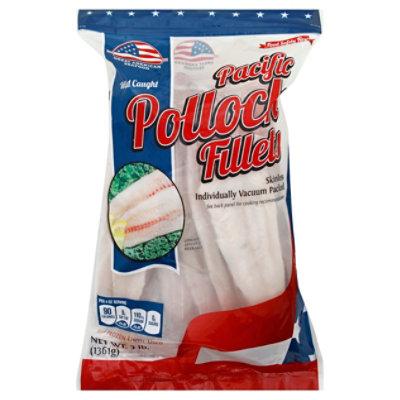 Great American Pollack Fillets - 3 Lb - Image 1