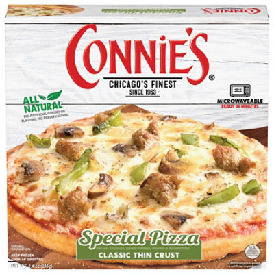 Connie's Classic Thin Crust Special Pizza - 8.4 Oz - Image 3