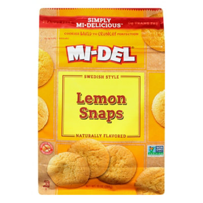 MI-DEL Cookies Lemon Snaps - 10 Oz - Image 3