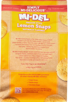 MI-DEL Cookies Lemon Snaps - 10 Oz - Image 6