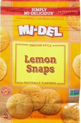MI-DEL Cookies Lemon Snaps - 10 Oz - Image 2