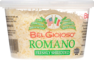 BelGioioso Freshly Shredded Romano Cheese Cup - 5 Oz - Image 7