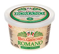BelGioioso Freshly Shredded Romano Cheese Cup - 5 Oz