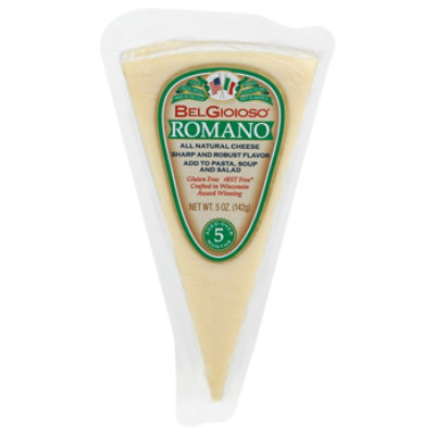 BelGioioso Romano Cheese Wedge - 5 Oz - Image 1