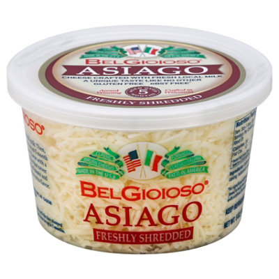 BelGioioso Freshly Shredded Asiago Cheese Cup - 5 Oz - Safeway