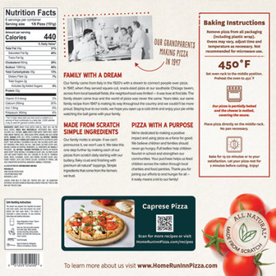 Home Run Inn Pizza Signature Meat Lovers Frozen - 32 Oz - Image 6