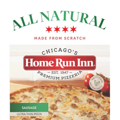 Home Run Inn Pizza Ultra Thin Sausage Frozen - 19 Oz - Image 2