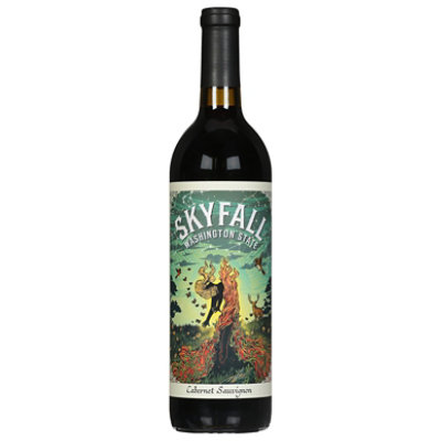 Skyfall Vineyard Cabernet Sauvignon Washington Red Wine - 750 Ml - Image 3