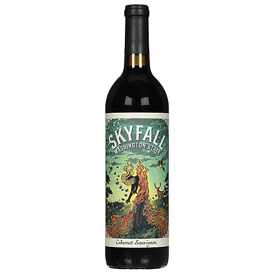 Skyfall Vineyard Cabernet Sauvignon Washington Red Wine - 750 Ml