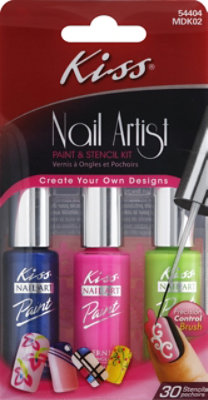 Kiss Nail Artist Design-Masquerade - Each - Image 2