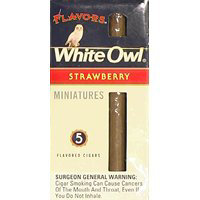White Owl Mini Strawberry - 5 Count