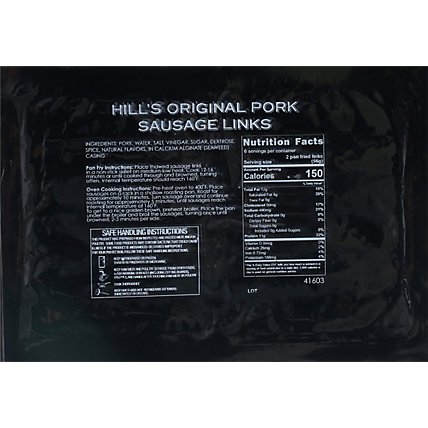 Hills Pork Link Sausage - 12 Oz - Image 6