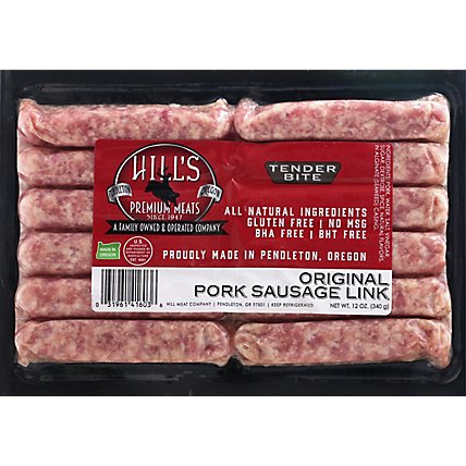 Hills Pork Link Sausage - 12 Oz - Image 2