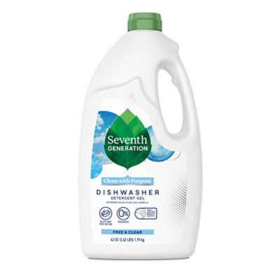 Seventh Generation Dishwasher Detergent Gel Powerful Clean Free
