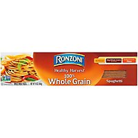 Ronzoni Pasta Healthy Harvest Spaghetti 100% Whole Grain Box - 16 Oz - Image 2
