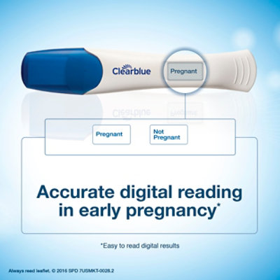 Clearblue Digital Pregnancy Test With Smart Countdown - 2 Count - Image 6