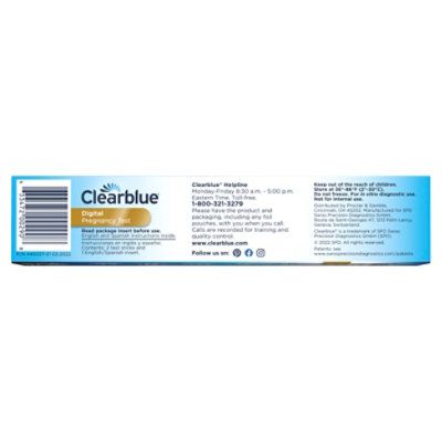 Clearblue Digital Pregnancy Test With Smart Countdown - 2 Count - Image 4