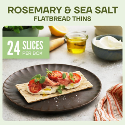 Wasa Flatbread Rosemary & Sea Salt Thins Crackers - 6.7 Oz - Image 2