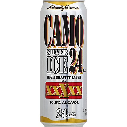 Camo Silver Ice 24oz Can - 24 Fl. Oz. - Image 2