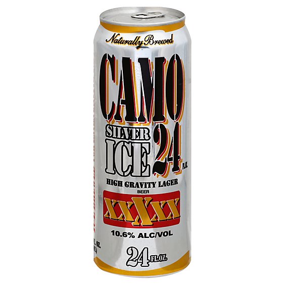 Camo Silver Ice 24oz Can - 24 Fl. Oz.