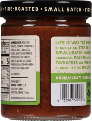 Arriba! Salsa Red Fire Roasted Mexican Mild Jar - 16 Oz - Image 6