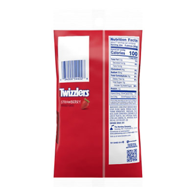 Twizzlers Twists Strawberry Flavored Licorice Style Candy Bag - 7 Oz - Image 2