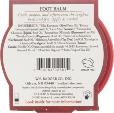 Badger Foot Balm - 2 Oz - Image 5