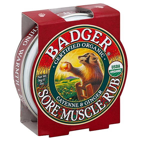 Badger Sore Muscle Rub - 2 Oz